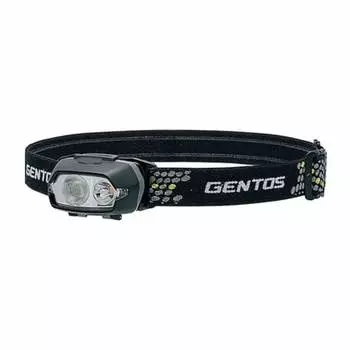 Светодиодный налобный фонарь GENTOS [Яркость 230 люмен/Практичное освещение 3,5 часа/Водонепроницаемость 1 м/Теплый цветной светодиод] Использует 2 батарейки типа ААА Более VA-04D Climbing/F