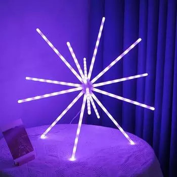 Светодиодный ночник, RGB-лампа в форме ветряной мельницы с дистанционным управлением, для сада, дома, компании, дорожной атмосферы, наружного декоративного освещения Flat Light