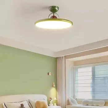 Светодиодный потолочный светильник Nordic Creativity Flying Saucer Chandelier для гостиной, спальни, крыльца, прихожей, лампы для внутреннего освещения Cold white