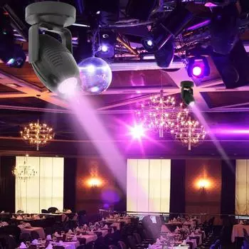 Светодиодный прожектор для сцены 85-265 В 360 градусов KTV Bar Party Spot Lamp (фиолетовый)