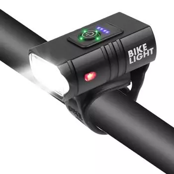 Светодиодный велосипедный фонарь передний USB перезаряжаемый MTB шоссейный фонарь для горного велосипеда 6 режимов 1000 лм велосипедный фонарь для велосипеда