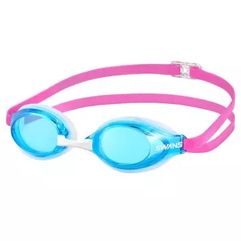 swimming AQUALIGHTNING aqua WORLD AQUATICS approved model [Swans] Japanese-made goggles, SR-3Nre SKBL, blue, anti-fog, cushioned, racing,