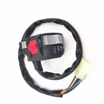 Switch Assembly Stop Handlebar Headlight Switch For Yamaha Warrior 350 YFM350X