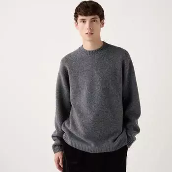 Свитер с круглым вырезом UNIQLO Soupleyan
