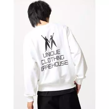 Свитшот с логотипом Uniqlo Japan Uniqlo 00 WHITE/XS