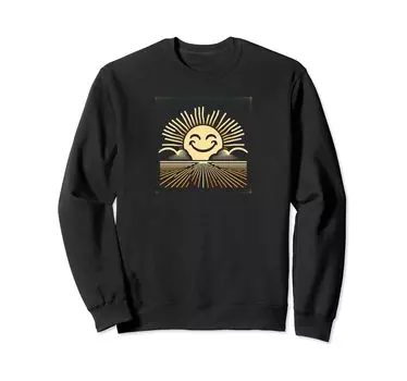 Свитшот Sunbeam Smark Bright Day Design чёрный