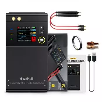 SWM-10 Сварочный инструмент Ручной сварочный аппарат 18650 Аккумуляторная батарея 5000 мАч Сварочный 0,25 мм Ручной аккумуляторный сварочный аппарат