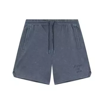 Свободные повседневные шорты с буквенным принтом Li Ning Wade Series, мужские шорты холодного песочно-черного цвета AKST537-6 XL
