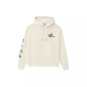 Свободный пуловер с капюшоном Li-Ning, серия скейтбордов, мужские топы Off-White AWDS177-3 XL