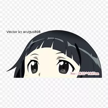 Sword Art Online Chibi Yui Yui Asuna, железные нашивки для одежды, наклейки с аппликациями на одежду, термочувствительная нашивка на заказ