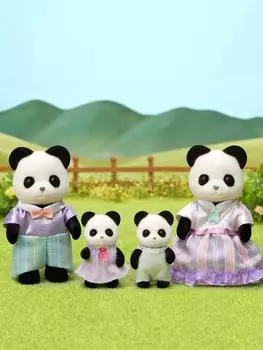 [Sylvanian]5529-Семья Пуки Панды