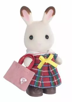 Sylvanian Families Dress Up One Piece ST Mark Сертификация для детей от 3 лет и старше Игрушечный кукольный домик Sylvanian Families EPOCH [Для девочек (красный)] Д-24
