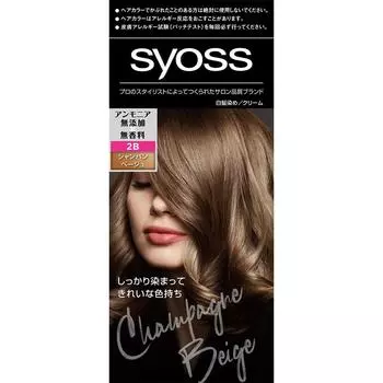 Syos Henkel Lion Cosmetics Крем-краска для волос Syos 2b Шампань 50 г+50 г