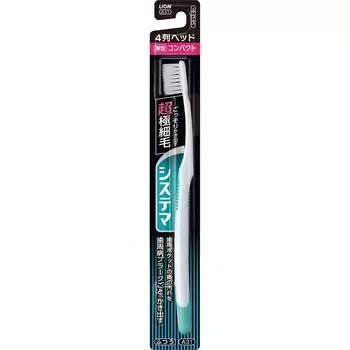 Systema Lion Systema Glass Compact 4 ряда 1 зубная щетка нормальная