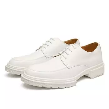 SYTK Leisure business men s wedding shoes Minimalist casual and versatile style Party office activity height increasing shoes 38 чёрный