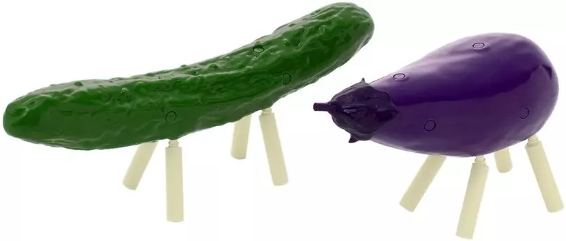 Syuto Spirit Horse Plastic Model Cucumber and Eggplant Scale Assembled Plastic Model 1/1