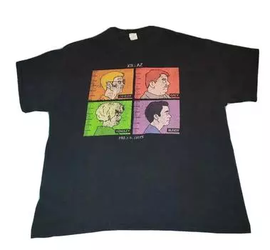 Sz Killaz Prison Days Gorillaz Serial Killers Дамер Гейси Банди Редкая футболка унисекс S
