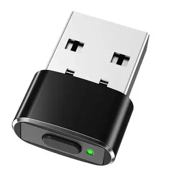 T0# Mini Mouse Jiggler Кнопка ВКЛ/ВЫКЛ USB Мышь Движение Симулятор для Ноутбука Des