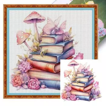 T0# Полная вышивка Эко-хлопковая нить 11CT Печатная книга Набор для вышивки крестом Искусство szx2568
