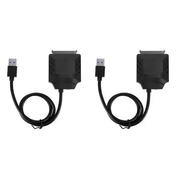 T0 # Sata к USB 3.0 Кабель-адаптер 22-контактный для жесткого диска 2,5 3,5 дюйма HDD/SSD