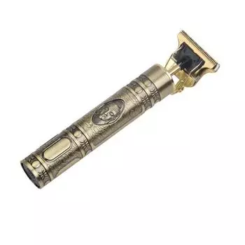 T92021 USB Триммер для волос Профессиональный Электрический Беспроводной Триммер для волос Бритва 0 мм Триммер для бороды Машинка для стрижки волос для мужчин