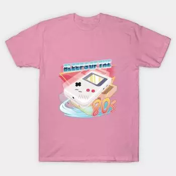 T Рубашка женщин Bleeps Of The 80S Harajuku Печать Кавайи Футболка Летний короткий рукав женский футболка Top Tee S