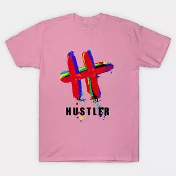 T Рубашка женщин H Is For Hustler Harajuku Печать Кавайи футболка Летний короткий рукав женский футболка Top Tee S