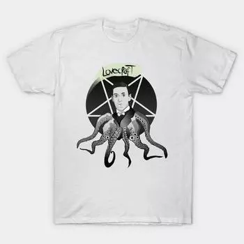 T Рубашка женщин Lovecraft B And W Harajuku Печать Кавайи футболка Летний короткий рукав женский футболка Top Tee S