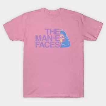 T Рубашка женщин The Man E Faces Harajuku Печать Кавайи футболка Летний короткий рукав женский футболка Top Tee S
