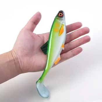 T Tail Artificial Swimbait 20.3cm/59.5g Simulated Fake Bait Colorful Artificial Bait Out Fishing 3