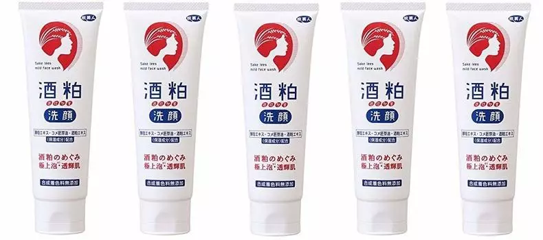 Tabibijin Sake lees face wash Azuma Shoji (5 pieces)