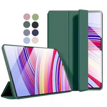 Чехол для планшета Xiaomi Redmi Pad Pro 12,1-дюймовый складной держатель магнитный мягкий силиконовый чехол TPU для Redmi Pad Pro чехол Redmi Pad Pro 12.1 чёрный