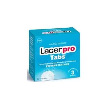Таблетки для чистки зубных протезов Lacer Protabs 32 ед.