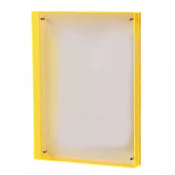 Tabletop Display Acrylic Picture Frame DIY Frame Auxiliary Installation Tools Clear Acrylic Material Elegant Design жёлтый