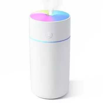 Tabletop small size new humidification amount Tabletop ultrasonic for aroma USB 3 types of LED prevents dry prevents water stylish 23 Continuous easy