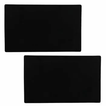 Tableware East Flat Plate 29cm Large Plate Pair Set Large Plate Appetizer Plate Hors Plate Party Tableware D oeuvre (Black Matte) чёрный