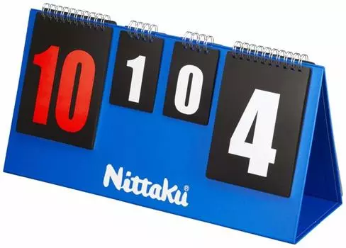 Табло для счета очков в матче по настольному теннису Nittaku JL Counter Глубина 13 x Ширина 41 x Высота в 600 г NT-3731 приблизительно. +20,5 (см) (при использовании) Вес