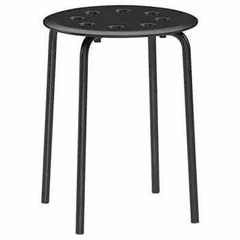 Табурет IKEA MARIUS черный 00162380