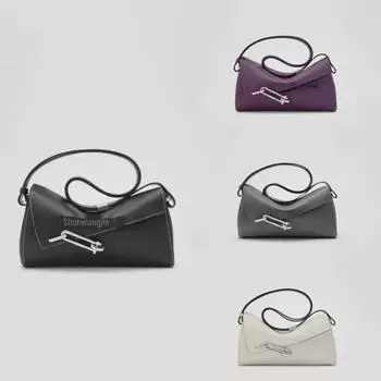 TADFAB Medium Softie Модная сумка через плечо из натуральной кожи