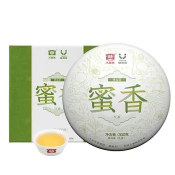 TAETEA MI XIANG * 2019 Menghai Dayi Raw Pu er Tea Cake Органический чай пуэр 300г