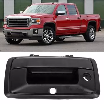 Tailgate Handle With Camera Hole For Chevrolet Silverado 1500 2500 3500 2014-15