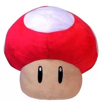 Taito Super Mario Extra Large Мягкая игрушка Супер Гриб (красный)