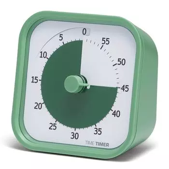 Таймер TIME TIMER MOD Home Edition 9 см 60 минут Таймер Mod Fern Green Time Management TTM9-HFG-W Оригинальный продукт