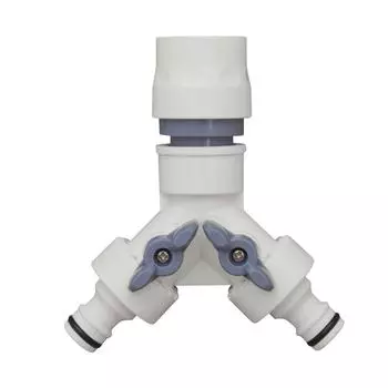 Takagi connector with cock QF099SK 3-way (SK)