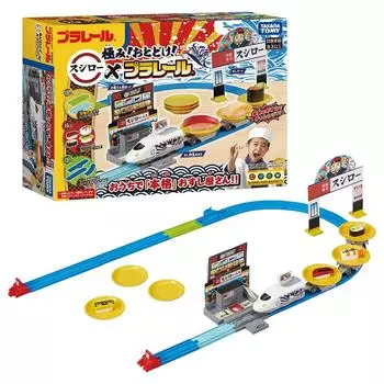 ТАКАРА ТОМИ Plarail Sushiro x Plarail Kiwami! Доставлять!