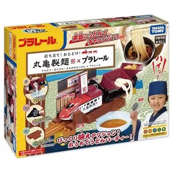 Такара Томи (ТАКАРА) ТОМИ) Plarail Только что приготовлено! Доставлять! Marugame Seimen x Plarail