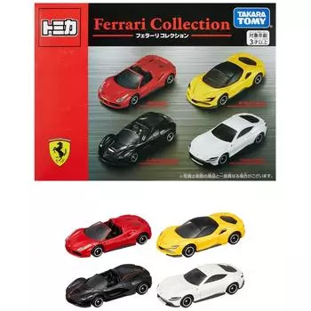 TAKARA TOMY 3 ST TOMICA TAKARA TOMY TOMICA FERRARI Коллекция мини-автомобилей игрушечная машинка три или более