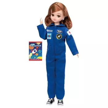 TAKARA TOMY Adored Astronaut Play Toy Ages Licca-chan Doll, Licca-chan Dress-up 3+
