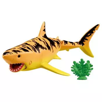 Takara Tomy Ania Adventure Continent Ania Kingdom Sharak (Большая белая акула) Игрушка «Животное Динозавр» Возраст 3+