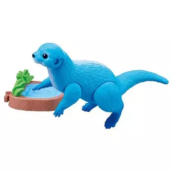 TAKARA TOMY Ania Adventure Continent Ania Kingdom Rutta (Малокогтистая выдра) синий